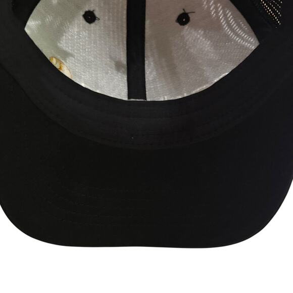 Carhartt Men's L/XL Rugged Flex Fitted Canvas Black Mesh Back Logo Cap Hat NWOT - Picture 3 of 4